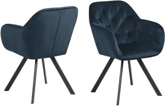 Stuhl mit Funktion LOLA, Dunkelblau