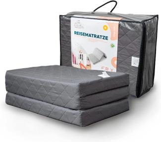Reisematratze TO-GO Premium 60x120 cm schwarz