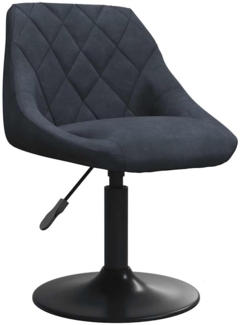 vidaXL Esszimmerstuhl Dunkelgrau Samt [3088814]