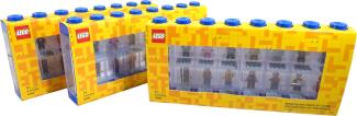 LEGO Vitrine 16 Minifiguren 38x19 cm Polypropylen blau