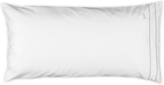 Möve Kissenbezug Möve Noblesse, (1 Stück), mit eleganten Biesen