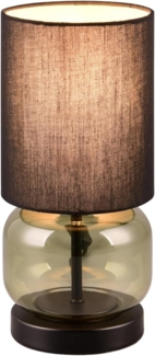 lightling Tischleuchte Elia, ohne Leuchtmittel, mit Schnurschalter, IP20 Indoor, grün