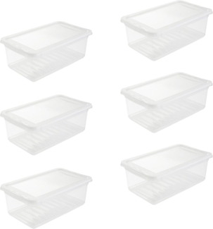 keeeper Aufbewahrungsbox bea (Set, 6 St), 6x5,6 L, mit Air Control-System