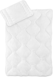 Traumnacht Kinderbettenset, 4-Jahreszeitendecke, 100x135 cm und Kopfkissen 40x60 cm, aus kuscheliger Mikrofaser, Öko-Tex zertifiziert, produziert nach deutschem Qualitätsstandard