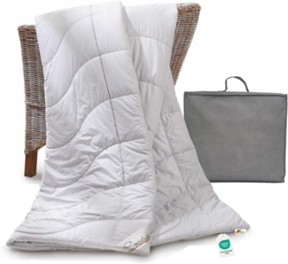 Kamelhaar Bettdecke 100% Kamelhaar Kamelhaardecke Duo warm 135x200 30°