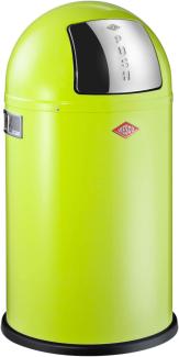 Wesco 'Pushboy Junior' Abfalleimer, Limettengrün, 22 L