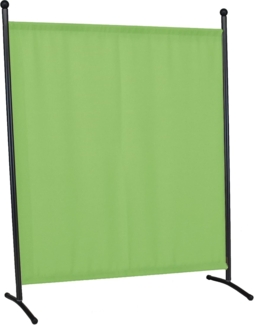 Angerer Freizeitmöbel GmbH Stellwand - Raumteiler & Raumtrenner Sichtschutz - Outdoor Paravent für Windschutz & Schatten auf Balkon (178x178 cm, hellgrün)
