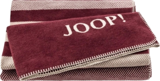 JOOP Wohndecke Shutter|150x200 cm| rouge