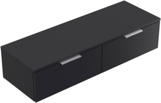 Hängekonsole Urban Slimline 2 Schubladen Softclose Grafit : Grafit