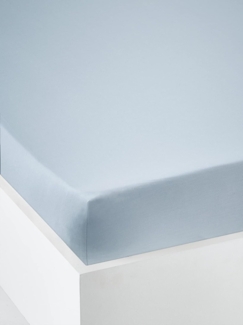 Vertbaudet VERTBAUDETKinder Spannbettlaken Oeko Tex®hellblau90X140