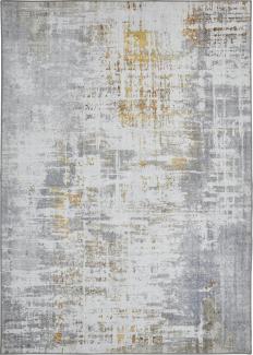 LUXOR Living Teppich Punto creme-senfgelb, 80 x 150 cm