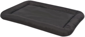 vidaXL Hundebett Größe XL Schwarz
