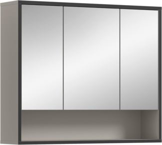 Spiegelschrank (B/H/T: 80x68x19 cm) in Kaschmir Nachbildung