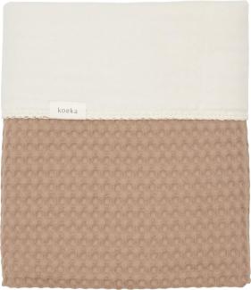 Koeka Wafel Amsterdam Babydecke - Cotton Fleece -