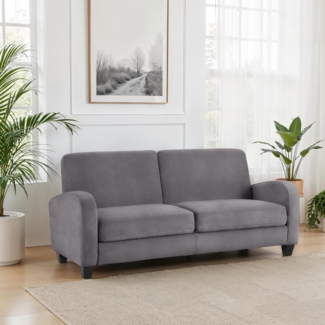 Julian Bowen Vivo 3-Sitzer-Sofa, Grau, 3 Sitzer
