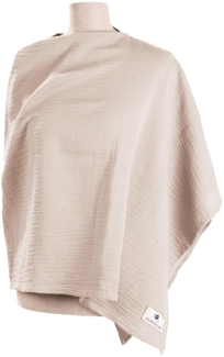 Julius Zöllner Stillkissen sand Stilltuch Musselin 74x60, 1-tlg, Stillkissen Stillhilfe