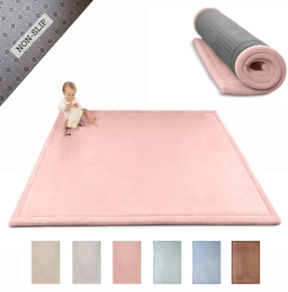Hakuna Matte Kinderteppich mit Memory-Schaum, dicke & weiche Spielmatte 2,5 cm, Krabbelmatte, Höhe: 25 mm, Extra weich, Roll-_oder_faltbar, Hypoallergen, Schaumstoff