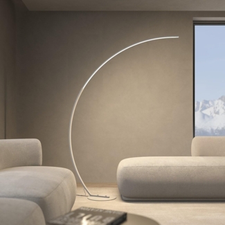 Neona LED Stehlampe ICARUS Weiß, LED fest integriert, Warmweiß