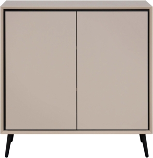 Newroom Kommode Serano, Sideboard Schrank mit Türen Aufbewahrungsschrank für Wohnzimmer F...