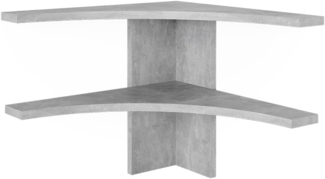 Vicco Eckregal Beton 43.5 x 37 cm, Roman