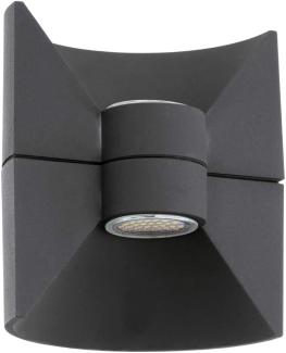Eglo 93368 LED REDONDO Up & Downlight anthrazit, LED max. 2X2,5W