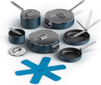 Joseph Joseph Space 6-teilig Kochset, Antihaftbeschichtung