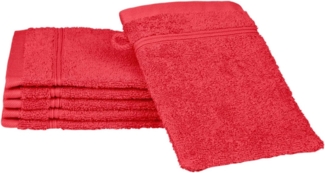 Ross Uni-Walk Handtücher Rubin | Waschhandschuh 16x22 cm | malve