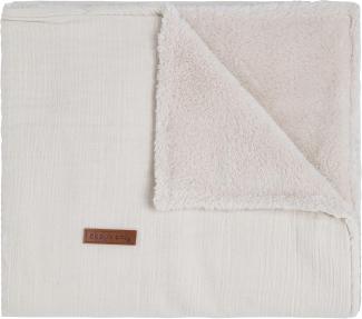 Baby´s Only Gitterbettdecke teddyfutter Breeze warm linen Beige