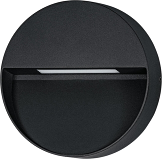 Eglo 900888 Wandleuchte MARUGGIO Alu schwarz LED 1X4,8W 3000/4000/5000/6500K IP65 Ø15cm
