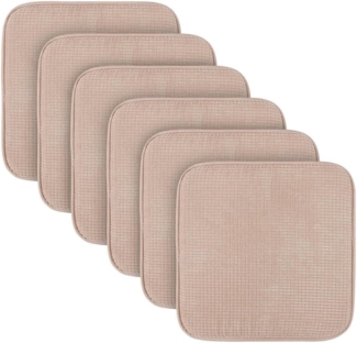Bestlivings Stuhlkissen Struktur 38x38 cm – Anti-Rutsch-Rückseite, verschiedene Farben & Sets, pflegeleicht, komfortable Polsterung, für Indoor & Outdoor geeignet