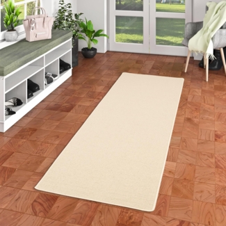 Snapstyle Wollteppich Natur Teppich Läufer Wolle Berber, Rechteckig, Höhe: 10 mm
