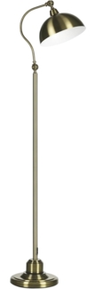 HOMCOM Stehlampe Stehleuchte mit verstellbarem Lampenschirm, 40 W, Metall 42 x 25,5 x 152 cm