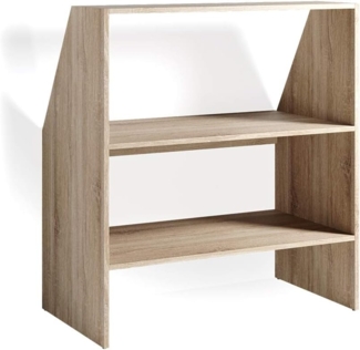 Vicco Dachschräge Regal Sonoma 90 x 100 cm