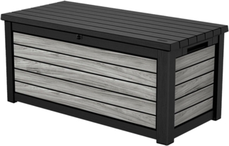 Keter Gartenbox "NORTHWOOD" 623L 157x72x69cm Deckel bis 270kg belastbar, abschließbar