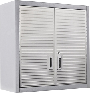 Seville Classics Hängeschrank, 71,1 x 30,4 x 71,1 cm, grau
