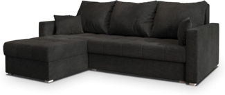 Masseno Ecksofa NIDA mit Schlaffunktion L-Form, Sofa mit Bettkasten