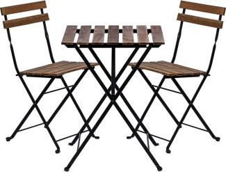 STILISTA® Bistro-Set 3-teilig, FSC®-zertifiziertes Akazienholz