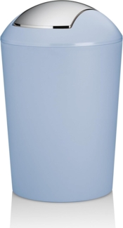 kela 'Marta' Kosmetikeimer, Deckel abnehmbar, Kunststoff, 5 Liter, Blau