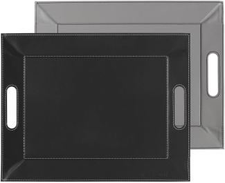 Freeform Duo Wende-Tablett 55x41 cm Grau / Schwarz