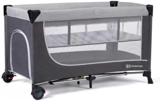 KINDERKRAFT travel cot LEODY grey KCLEOD00GRY0000