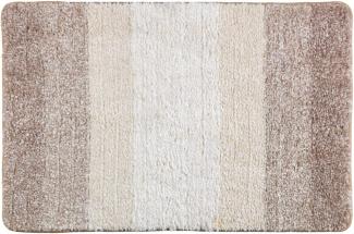 Badteppich LUSO, Mikropolyester, 90 x 60 cm, WENKO, Beige