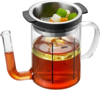 Gefu Separato 05 L Fettabscheider-Messbecher aus Glas