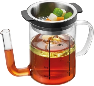 Gefu Separato 05 L Fettabscheider-Messbecher aus Glas