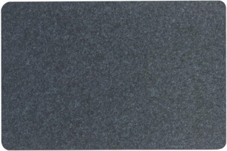 Zeller Present Platzset, Filz, anthrazit