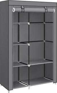 SONGMICS 'RYG085G02' Stoffschrank mit 6 Ablagen, grau, 45 x 105 x 168 cm