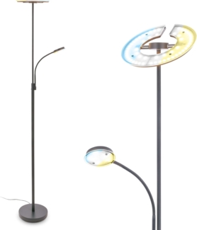 Briloner Leuchten Stehlampe Plava Deckenfluter