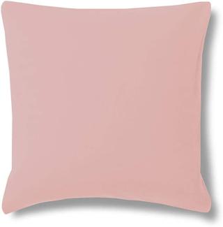 Estella Fein Jersey Kissenhülle 40x40 cm Atelier Jersey-Kissen rosa