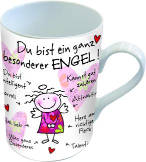 PPD Mug Besonderer Engel, Henkelbecher, Kaffeebecher, Becher, Tasse, New Bone China, 250 ml, 551212