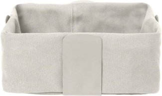 blomus Brotkorb DESA LBH 26.10x26x10.20 cm weiß Brotkasten Brotbox Brot-Behälter Brotbehälter