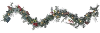 Weihnachtsgirlande LED ELBRUS 180 cm Grün